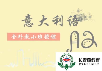 桂林一對一意大利語培訓價格|價目表，外教網上意大利語培訓。